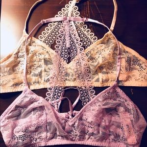 *New With Tags*  2 Victoria Secret Lace Bralettes